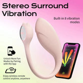 Monster Pub app vibrator Mr Devil- Pink App Controlled Vibrators Monster Pub 1P Smart Wireless Bluetooth Vibrator