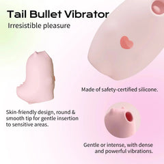 Monster Pub Magic Kiss Smart Clitoral Suction Egg Tongue Vibrator