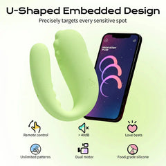 Monster Pub U-Type Vibrator Master Gokilla- Green / Excited Version Monsterpub MP2 U-Shaped Remote Egg Vibrator