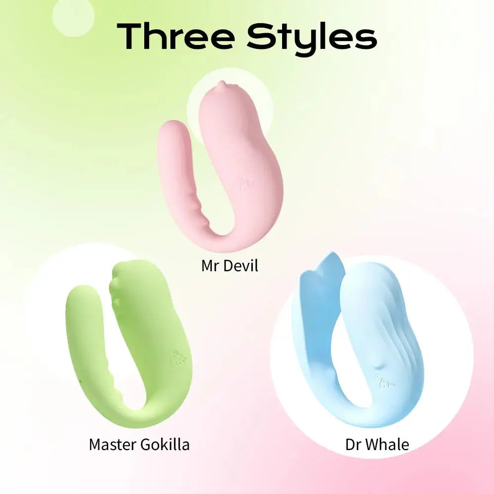 Monster Pub U-Type Vibrator Monsterpub MP2 U-Shaped Remote Egg Vibrator
