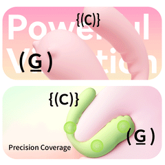 Monster Pub U-Type Vibrator Monsterpub MP2 U-Shaped Remote Egg Vibrator