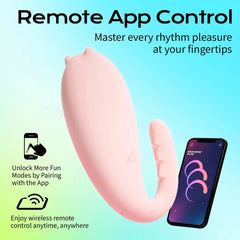 Monster Pub U-Type Vibrator Mr Devil- Pink / Excited Version Monsterpub 1X U-Shaped Remote Egg Vibrator
