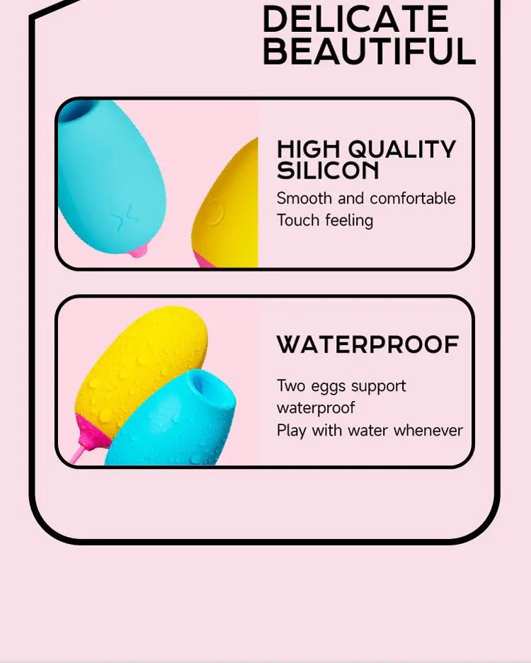 monsterpub 按摩 Monster Pub PALY G-Spot Sucking Egg Vibrator