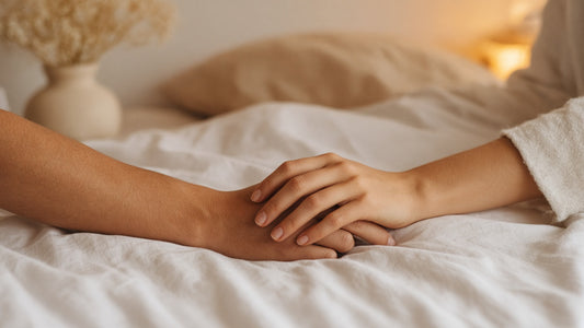 How to finger a girl — intimate hand-holding foreplay scene