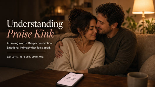 Praise kink lifestyle scene — warm affirmation and intimate connection