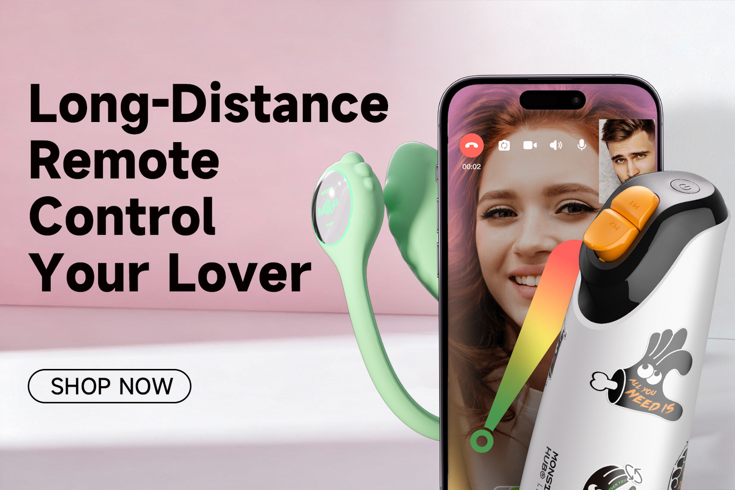 App Controlled Vibrator Long Distance Sex Toys Bluetooth - Monster Pub