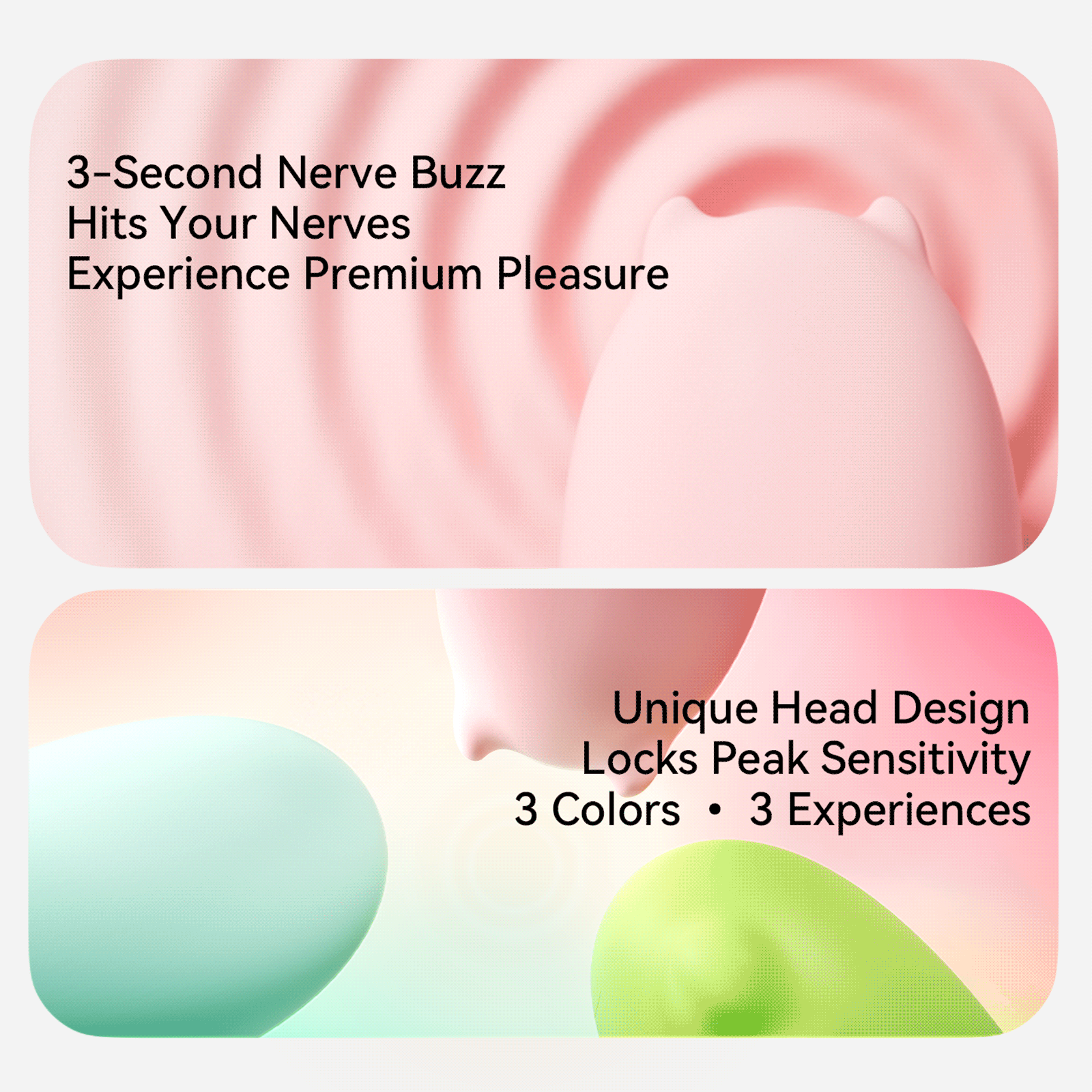 Monster Pub U-Type Vibrator Ori 1X U-Shaped Remote Egg Vibrator