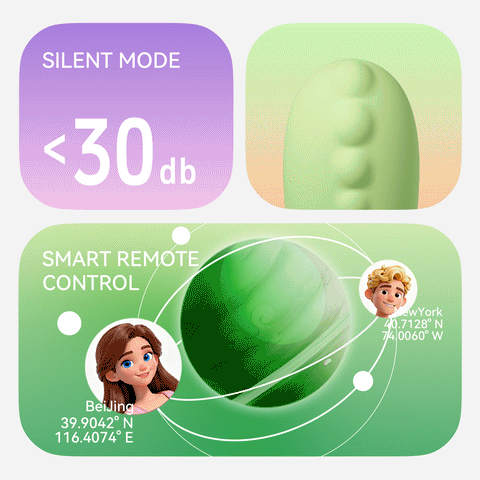 Monster Pub U-Type Vibrator Ori 1X U-Shaped Remote Egg Vibrator