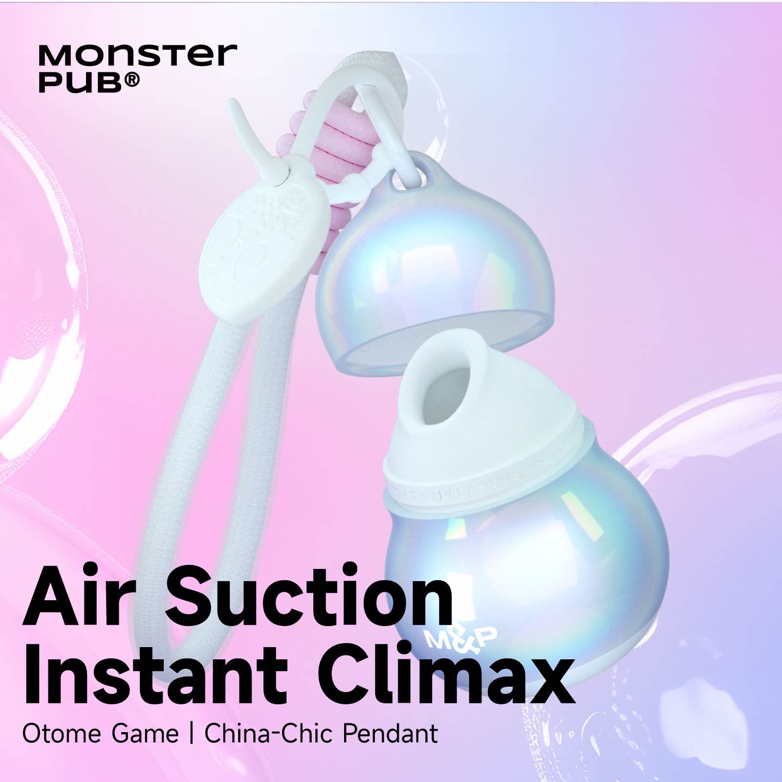 monsterpub egg vibrator Monster Pub Energetic Gourd Girl Sucking Point Moisturizing Masturbation Remote Control Vibrating Egg Toy Clitoral Stimulation