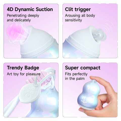 monsterpub egg vibrator Monster Pub Energetic Gourd Girl Sucking Point Moisturizing Masturbation Remote Control Vibrating Egg Toy Clitoral Stimulation